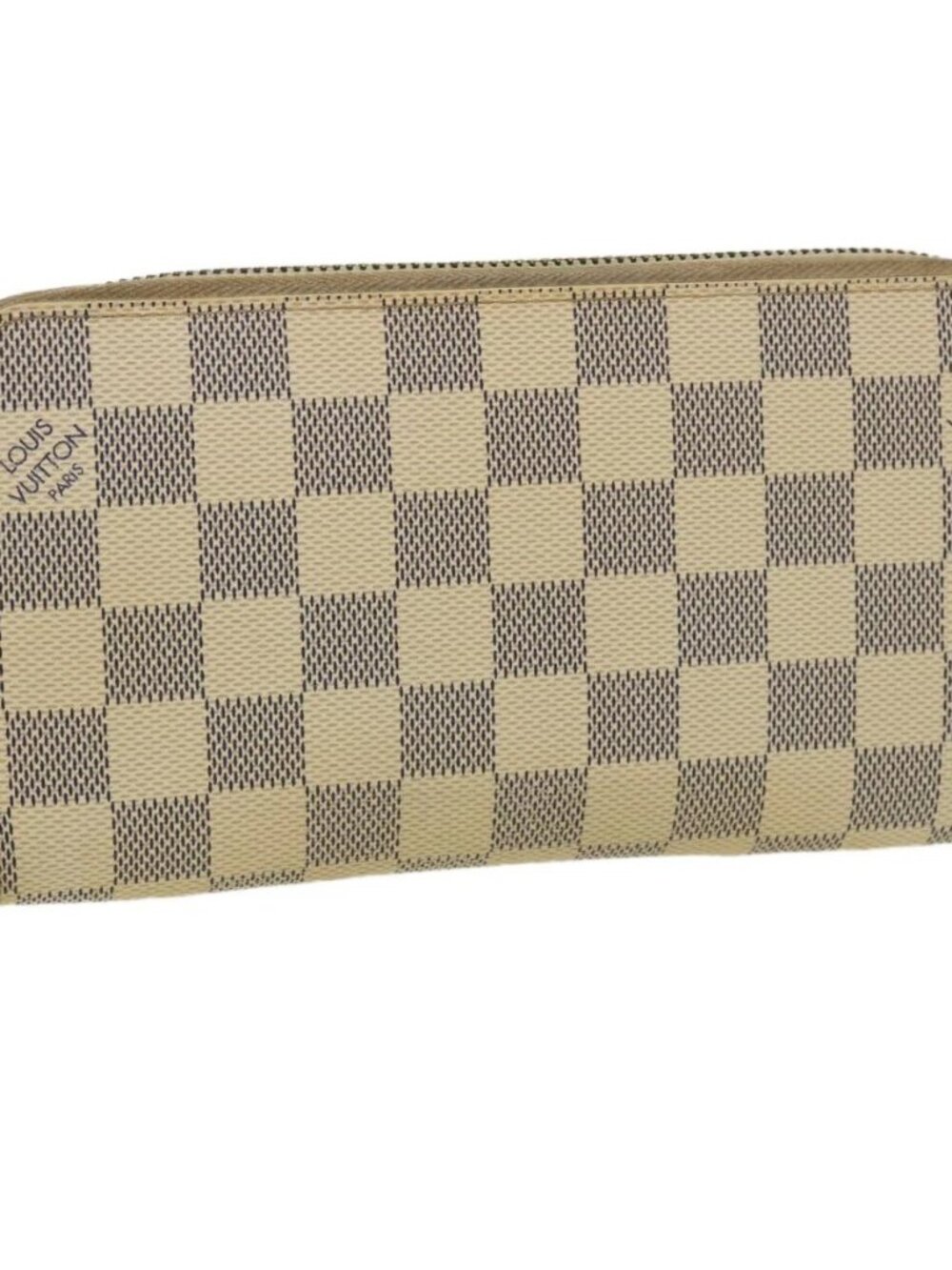 LOUIS VUITTON Damier Azur Zippy Wallet Long Wallet